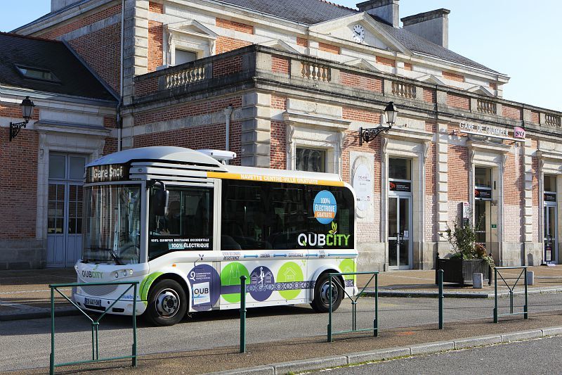 bus électrique Quimper