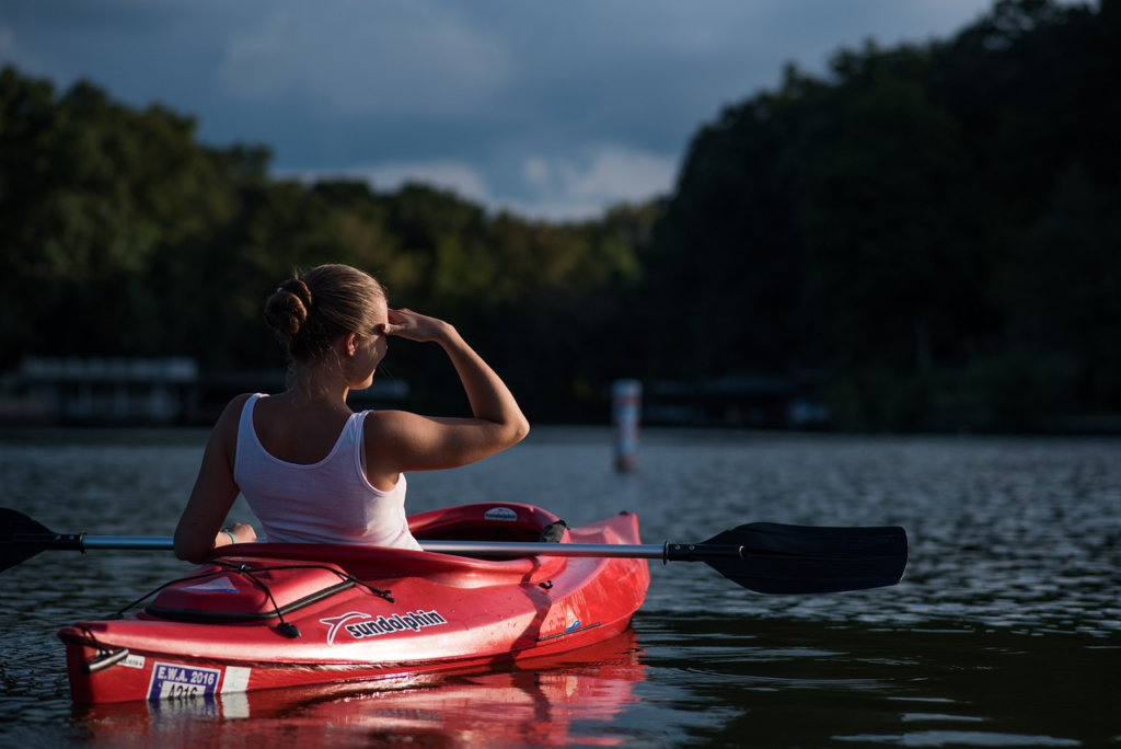 kayak dans l'Odet