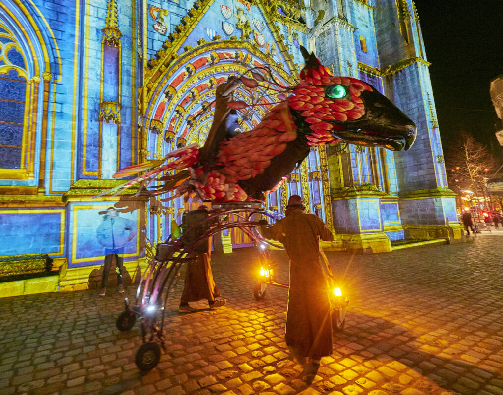 son et lumière Cathédrale saint Corentin Quimper