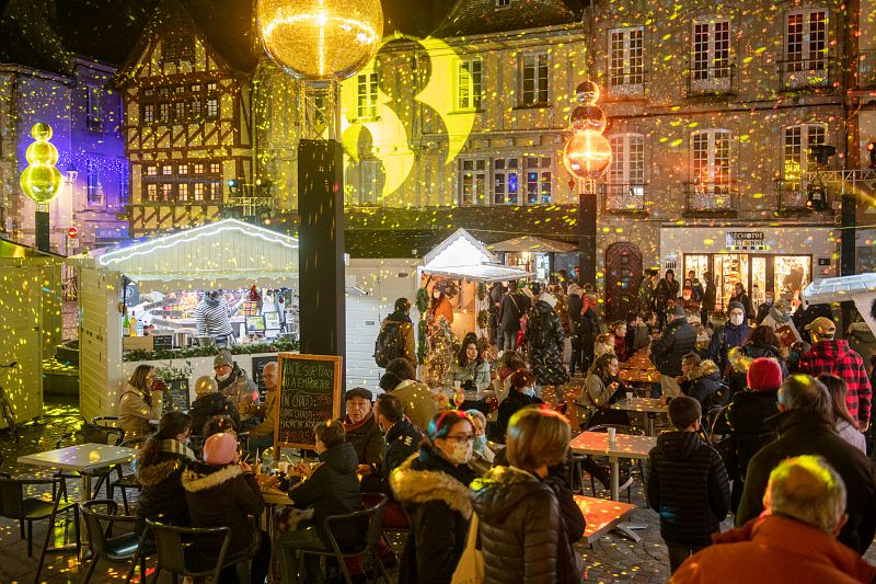 marché de Noel Quimper